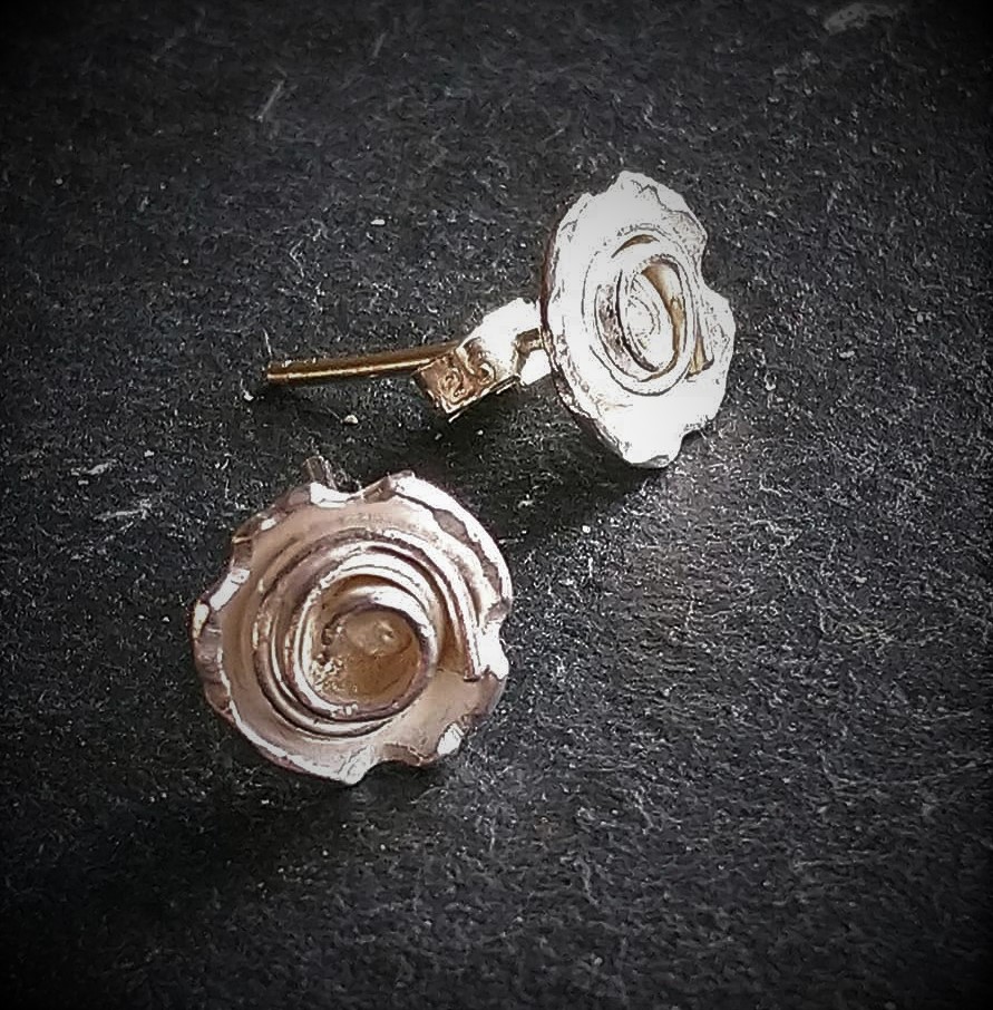 Bond Boyd Sterling Rose Earrings Screw Back Jewelry Pair Women's Fine on  eBid United States | 220404319